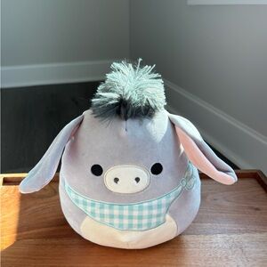 Squishmallows Gray and Pink Stuffed Animal